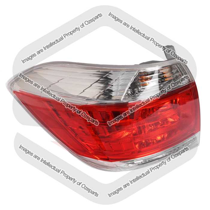 LH LHS Left Hand Tail Light Lamp For Toyota Kluger GSU40 Series 2 2010~2013