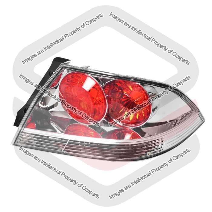 RH RHS Right Tail Light Lamp For Mitsubishi Lancer 4Dr Sedan CH VRX 2003~2007