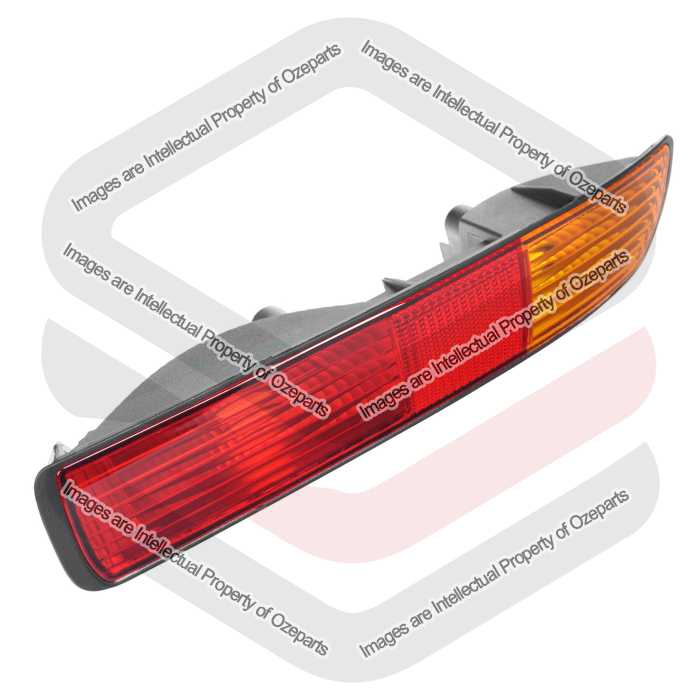 RH RHS Right REAR Bumper Bar Lamp Indicator Light For Mitsubishi Pajero NM 00~02