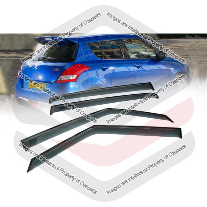 Weathershield Weather Shields Window Visor For Suzuki Swift FZ Series 2010~2016