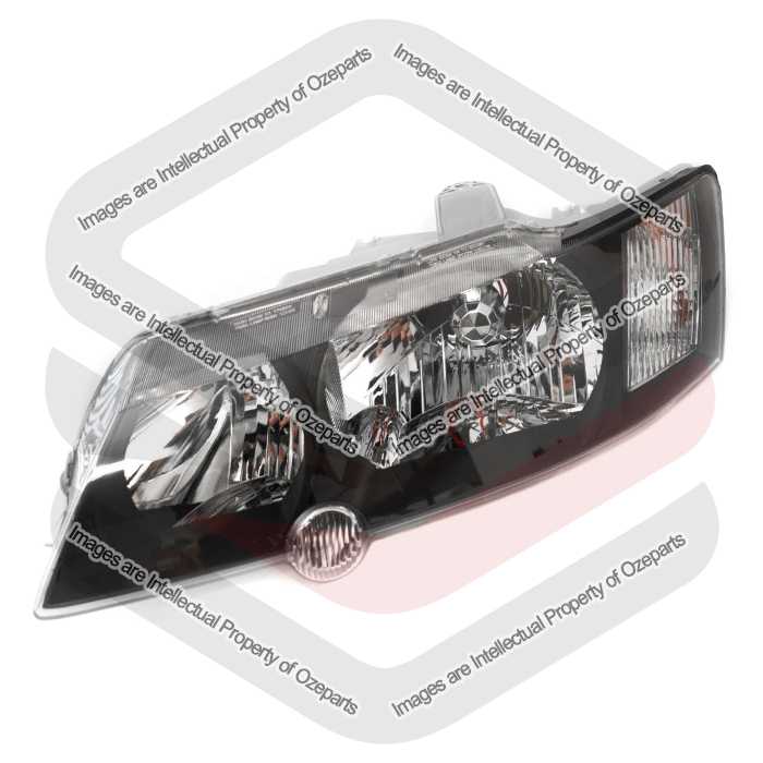 Head Light AM (Black) SS SV8