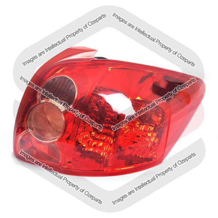 RH RHS Right Hand Tail Light Lamp For Toyota Corolla ZRE152 5 Door Hatch 07~09