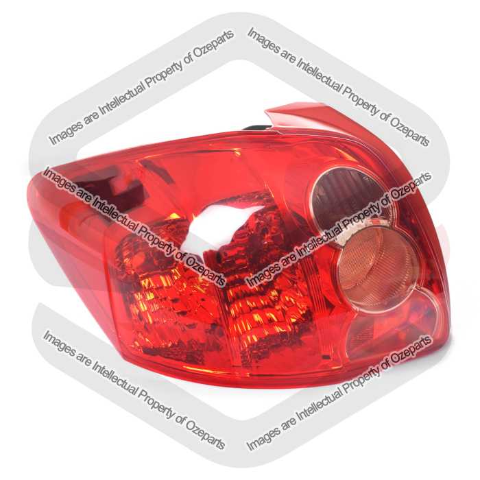 LH LHS Left Hand Tail Light Lamp For Toyota Corolla ZRE152 5 Door Hatch 07~09