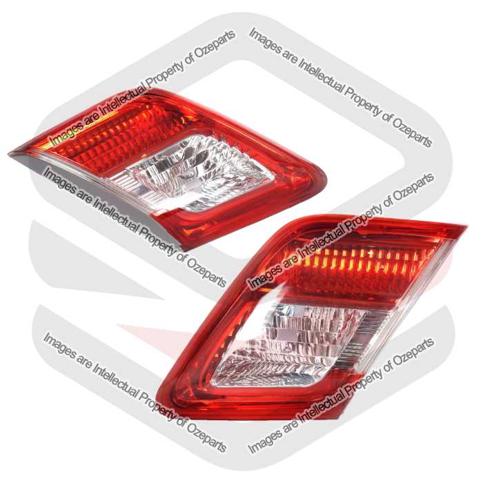Set Pair of LH+RH Boot Lid Inner Tail Light For Toyota Camry CV40 S2 SEDAN 09~11