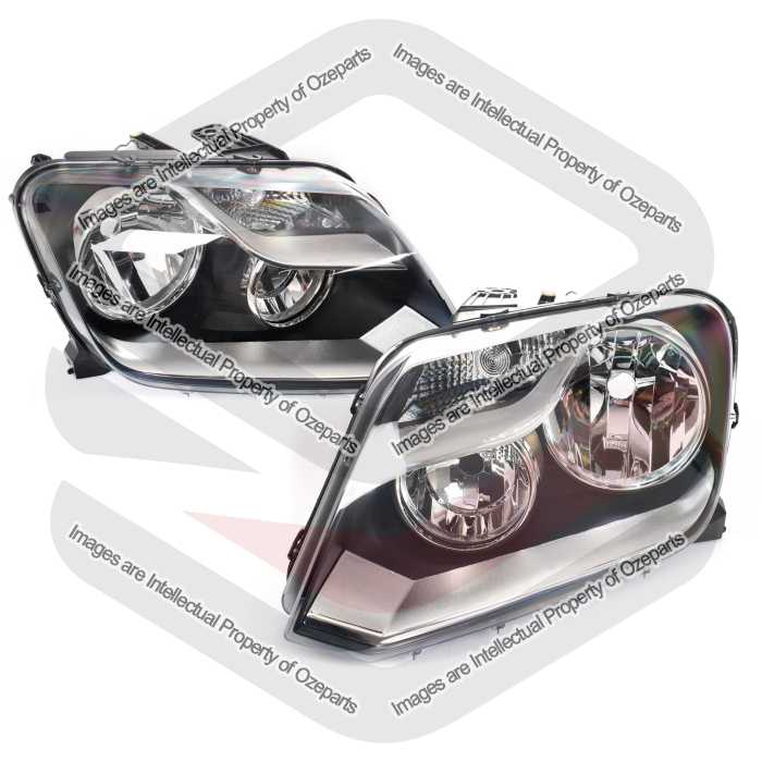 Set / Pair LH+RH Head Light Lamp For Volkswagen VW Amarok Ute 2H 2010~2022
