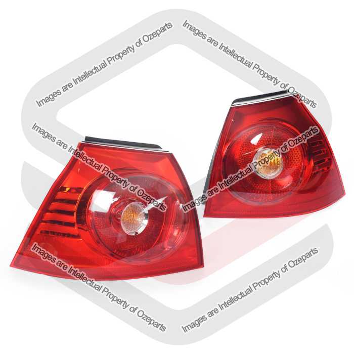 Pair LH+RH Tail Light Lamp for Volkswagen VW Golf MK5 2004~2008 / GT GTi 05~09