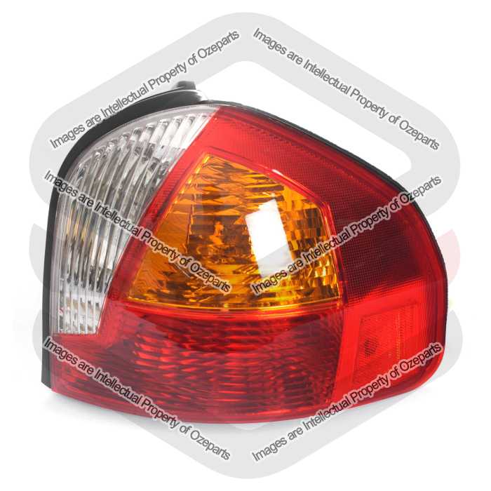 RH Right Hand Tail Light Rear Lamp For Hyundai Santa Fe SM Series 1 2000~2004