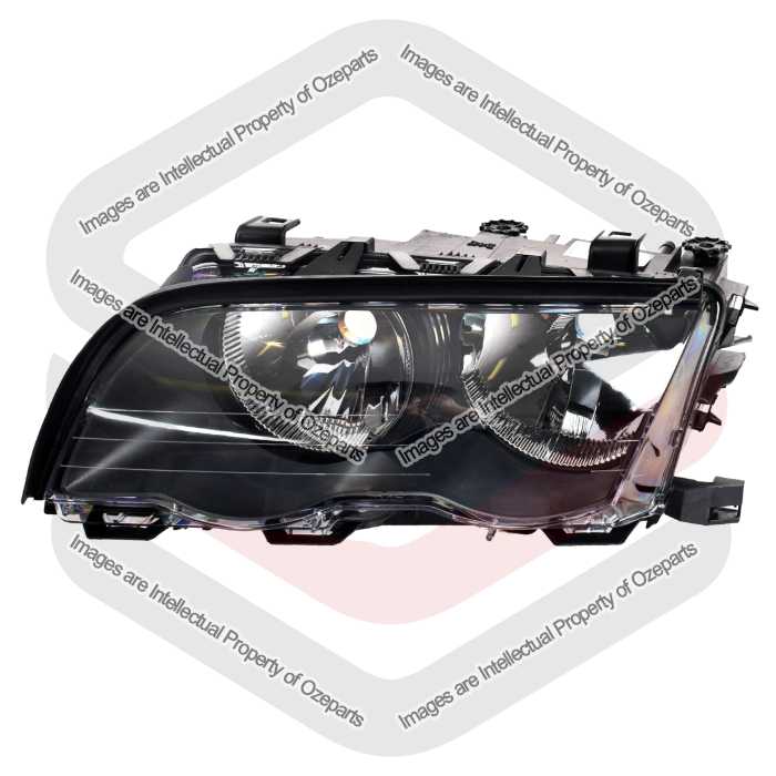 TYC Fits BMW 3 Series E46 Series 1 Sedan 1998~2001 | Headlight Head Light Front Lamp | LH LHS Left Hand (Passenger Side)