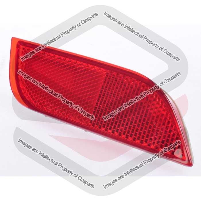 RH (Driver) Side Rear Bumper Reflector