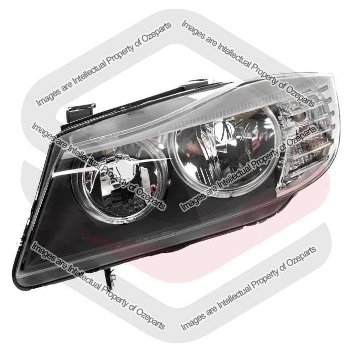 TYC Fits BMW 3 Series E90 E91 Sedan / Wagon 2008~2012 | Headlight Head Light Fromt Lamp (Non Xenon / HID) | LH LHS Left Hand (Passenger Side)