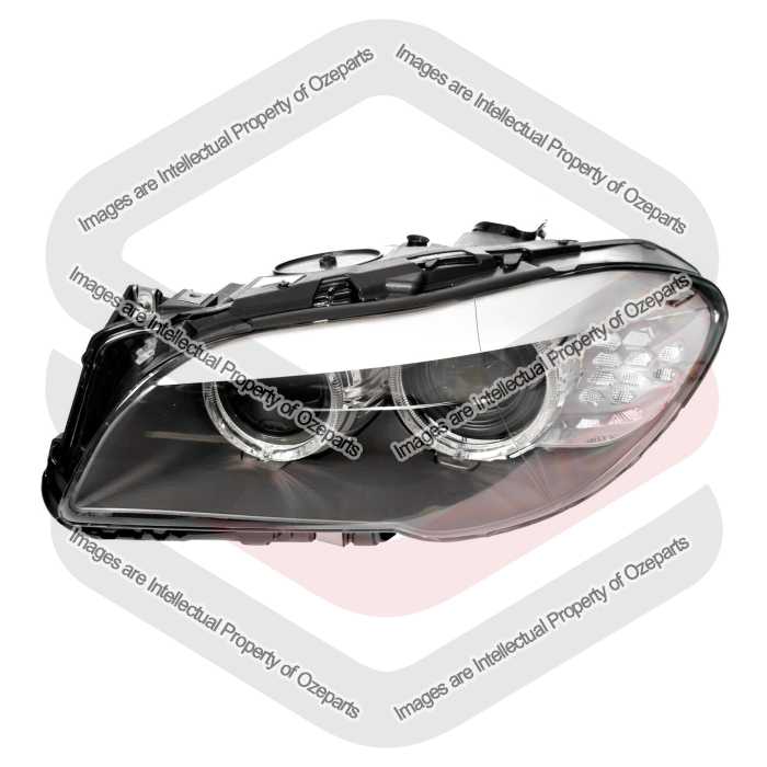 TYC Fits BMW 5 Series F10 F11 2010~2013 Sedan / Wagon | Headlight Head Light Front Lamp (Xenon, Non Adaptive) | LH LHS Left Hand (Passenger Side)