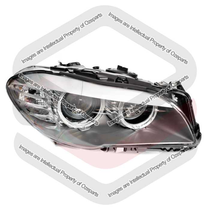 TYC Fits BMW 5 Series F10 F11 2010~2013 | Headlight Head Light Front Lamp (Halogen, Non Xenon Type) | RH RHS Right Hand (Driver Side)