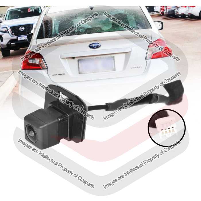 Back Up Rear View Boot Lid Reverse Camera For Subaru WRX / STi V1 Sedan 14~22