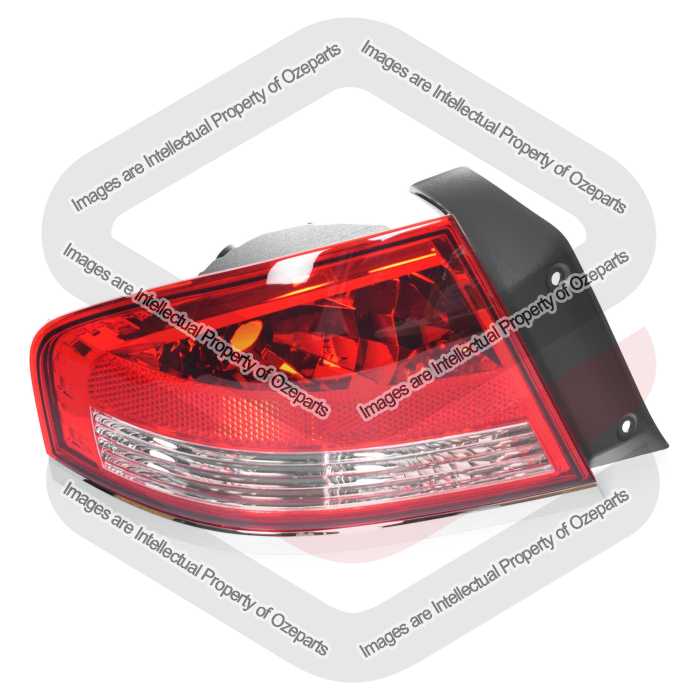 TYC Fits Ford Falcon BF Fairmont XR6 XR8 FPV Sedan 2005~2008 |Taillight Tail Light Rear Lamp | LH LHS Left Hand (Passenger Side)