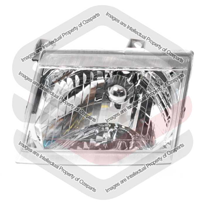 TYC Fits Ford Courier PG PH Ute 2002~2006 | Headlight Head Light Front Lamp | LH LHS Left Hand (Passenger Side)
