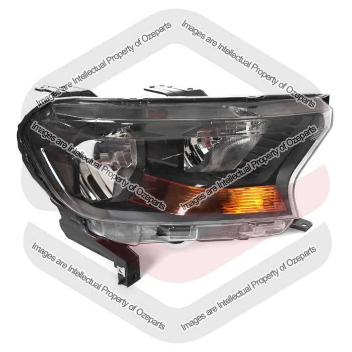 TYC Fits Ford Everest UA Ambiente / Ranger PX 2015~2022 XL XLS | Headlight Head Light Front Lamp (Non Projector) | RH RHS Right Hand (Driver Side)