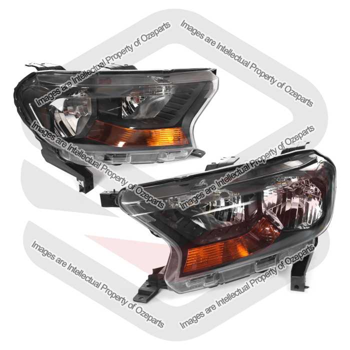 Head Light AM (Non Projector, Amber) (SET LH+RH)