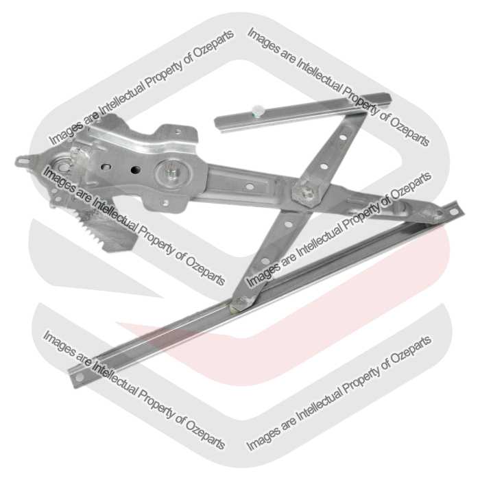 Door Window Regulator Rear (Electric No Motor)