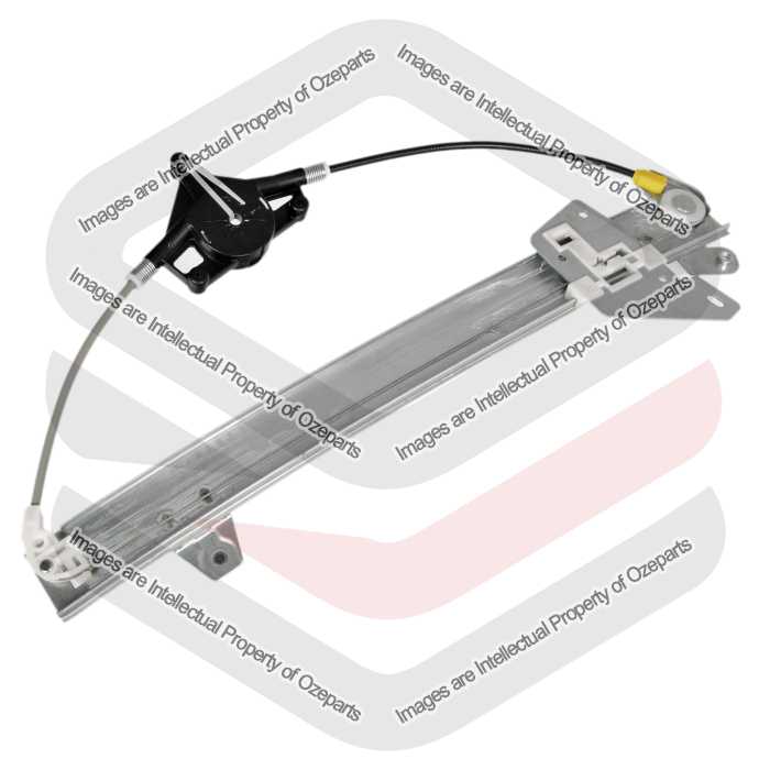 Door Window Regulator Front (Electric No Motor)