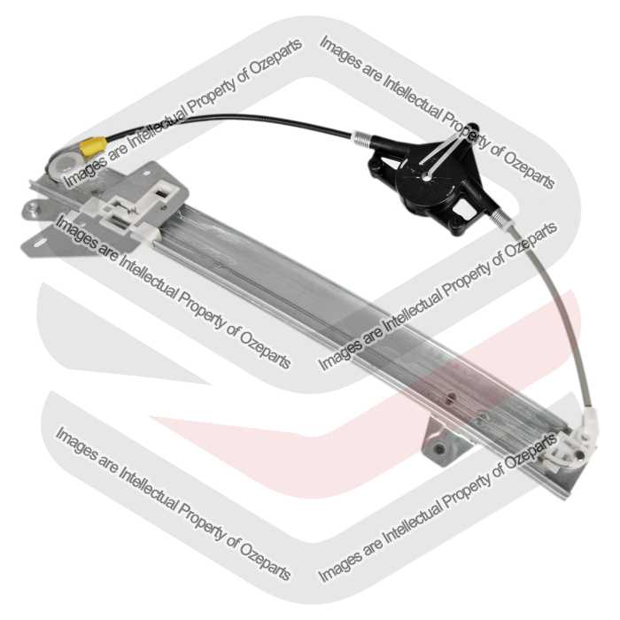 Door Window Regulator Front (Electric No Motor)