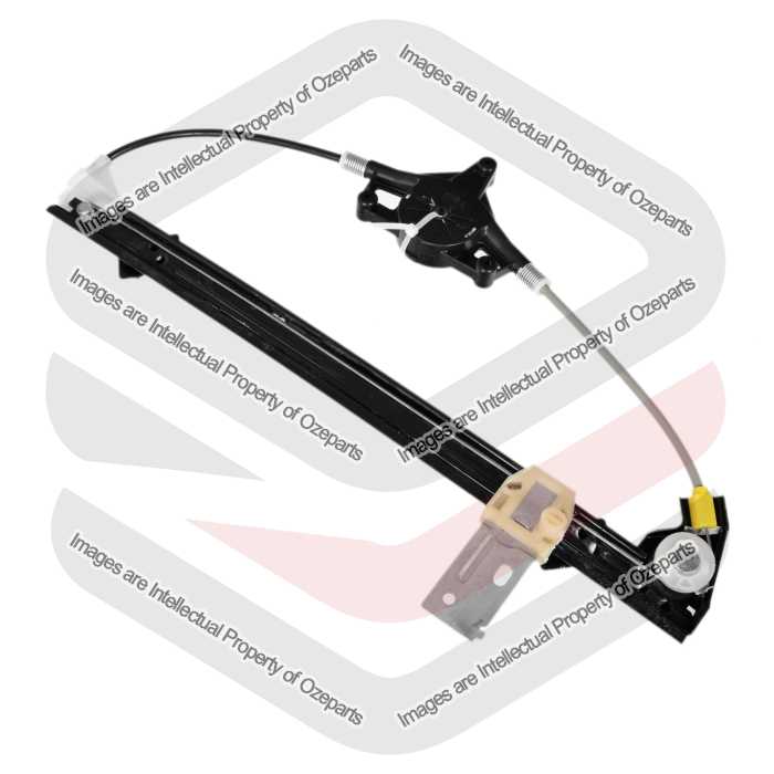 Door Window Regulator Rear (Electric No Motor)