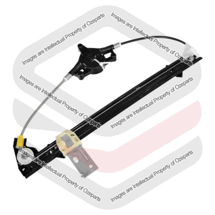 Door Window Regulator Rear (Electric No Motor)