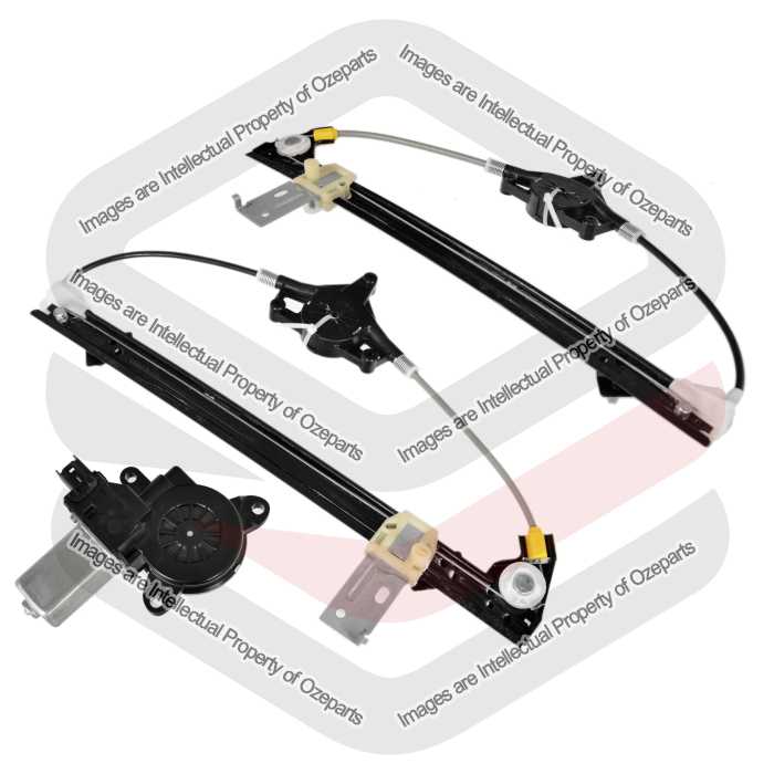 Door Window Regulator Rear (Electric With 6 Pin Motor) (SET LH+RH)