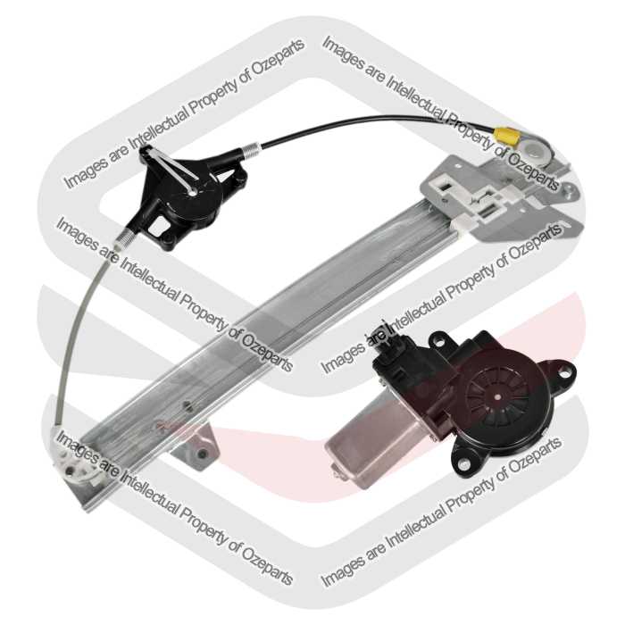 Door Window Regulator Front (Electric With 6 Pin Motor)