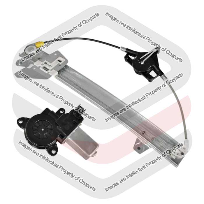 Door Window Regulator Front (Electric With 6 Pin Motor)