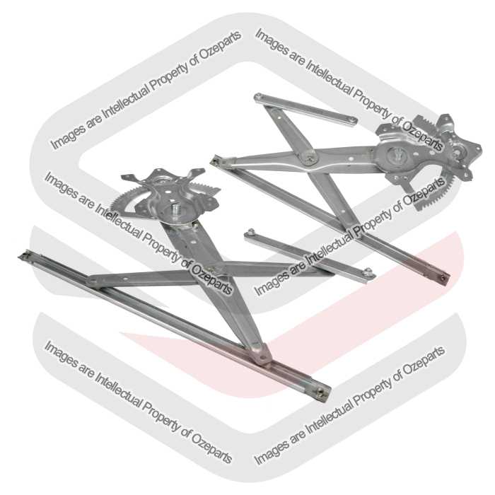 FRONT Pair LH+RH Window Regulator No Motor For Toyota Kluger GSU40 2007~2013