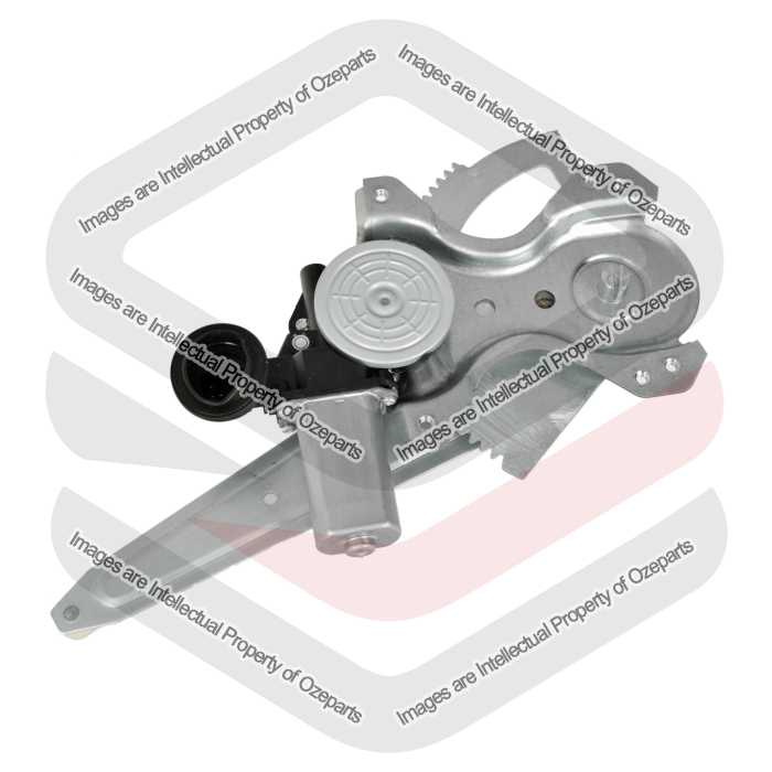 Door Window Regulator Rear (Electric With 6 Pin Motor)