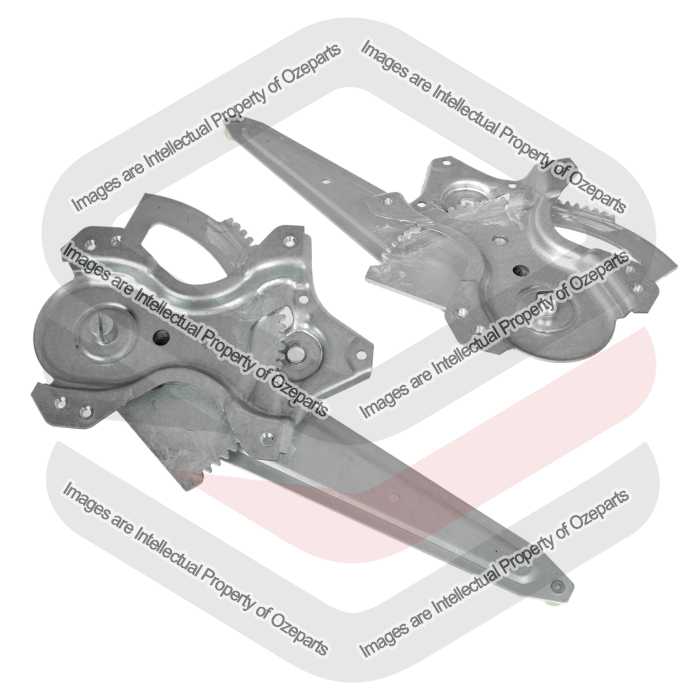 REAR Pair LH+RH Window Regulator No Motor For Toyota Kluger GSU40 2007~2013