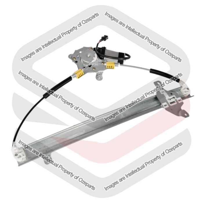 Ozeparts Fits Nissan XTrail T30 2001~2007 | FRONT Electric Door Window Regulator (With 2 Pin Motor) | LH LHS Left Hand (Passenger Side)