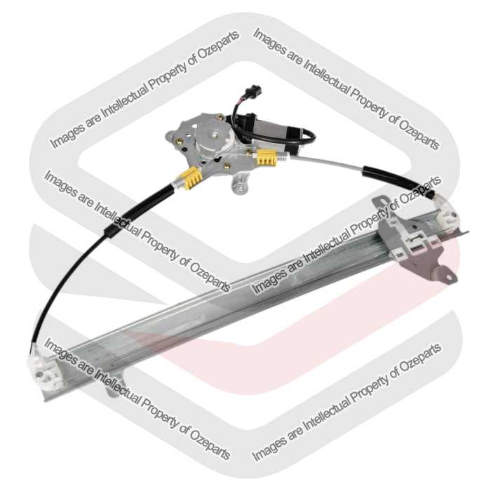 Door Window Regulator Front (Electric With  2 Pin Motor)