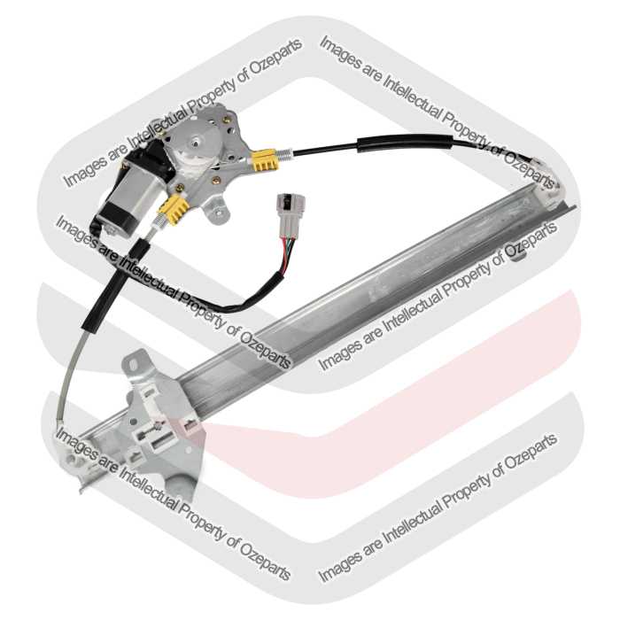 Ozeparts Fits Nissan XTrail T30 2001~2007 | FRONT Electric Door Window Regulator (With 6 Pin Motor) | RH RHS Right Hand (Driver Side)