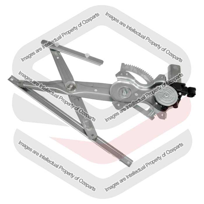 Door Window Regulator Front (Electric With 6 Pin Motor)