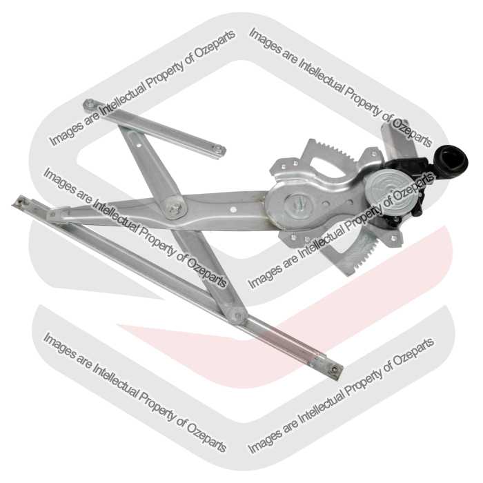 Door Window Regulator Front (Electric With 6 Pin Motor)