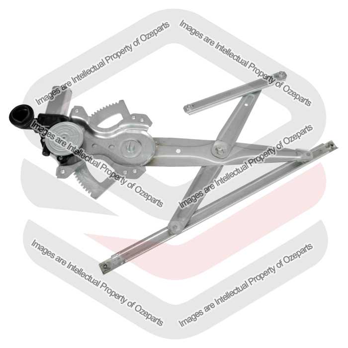 Door Window Regulator Front (Electric With 6 Pin Motor)