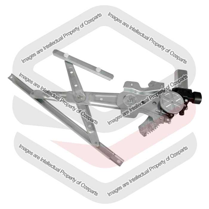 Door Window Regulator Rear (Electric With 2 Pin Motor)