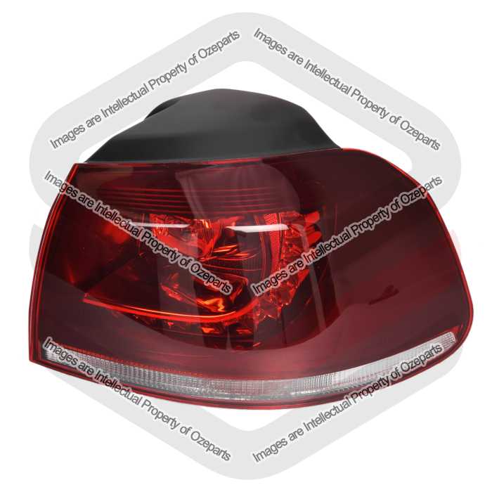 RH Right Tail Light Rear Lamp LED For VW Volkswagen Golf MK6 GTI R 2009~2013