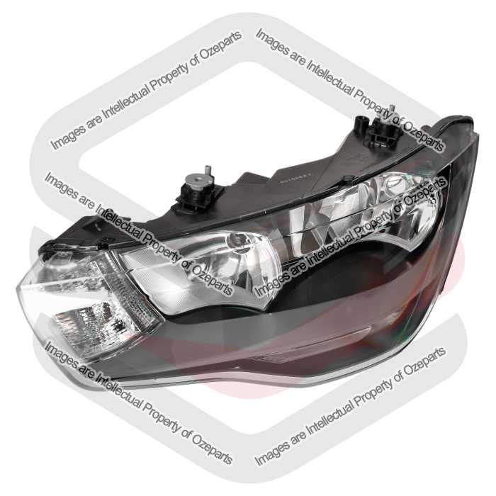DEPO Fits Audi A1 8X Series 1 2010~2015 | Headlight Head Light Front Lamp (Halogen) | LH LHS Left Hand (Passenger Side)