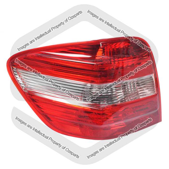 LH Left Hand Tail Light Rear Lamp Clear For Mercedes M Class W164 2005~2008