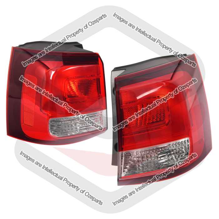 Pair LH+RH Tail Light Rear Lamp Non LED For Kia Sorento XM Series 2 Si 2012~2015