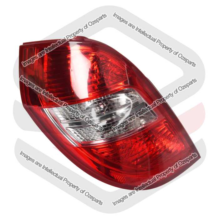 Tail Light AM (Clear Reverse Lens)