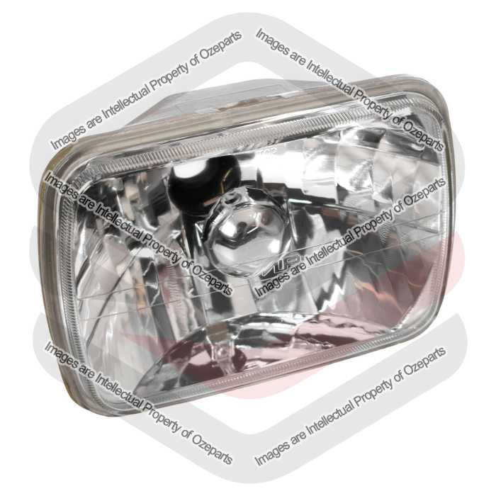 Head Light Diamond Crystal - Glass Lens