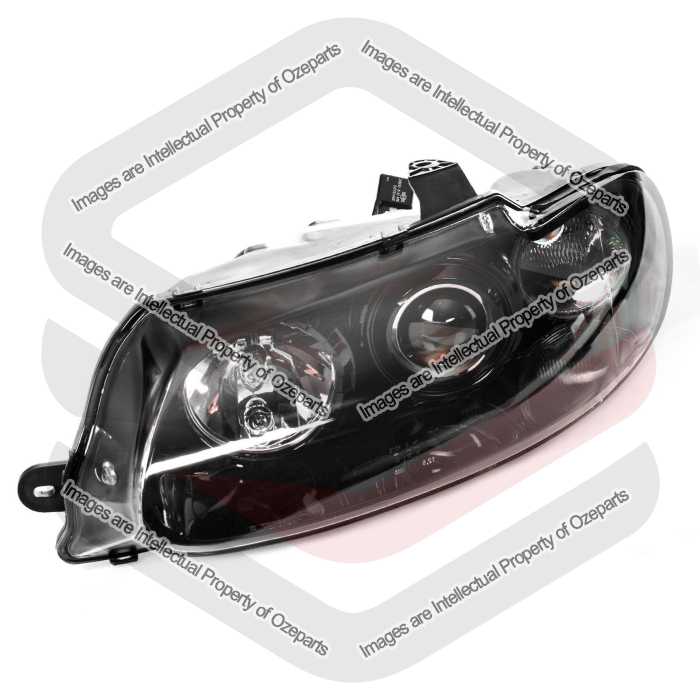 Head Light AM Performance (Black Projector)