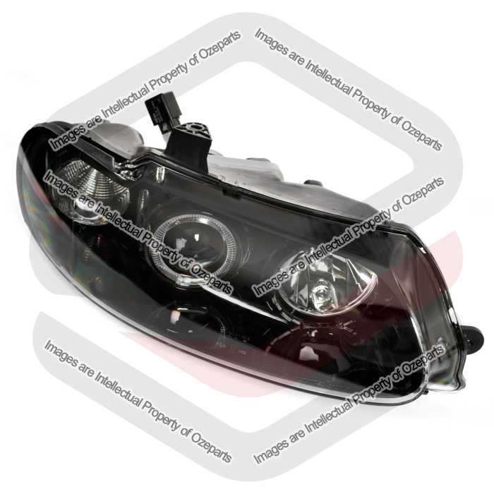 Head Light AM Performance (Black Projector with Halo Ring)