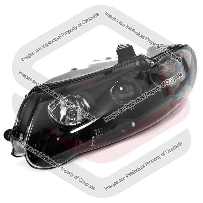 LH Left Hand Altezza Projector Head Light Black Holden Commodore VX VU 00~02