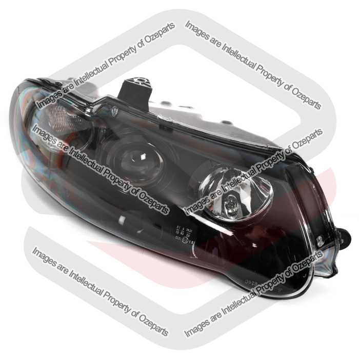 RH Right Hand Altezza Projector Head Light Black Holden Commodore VX VU 00~02