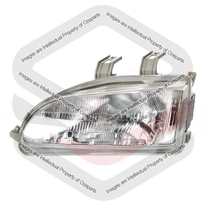 TYC Fits Honda Civic EG EH Sedan Hatch 1991~1995 | Headlight Head Light Front Lamp | LH LHS Left Hand (Passenger Side)